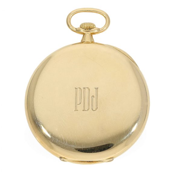 Swiss rare 18 carat gold dress watch with center seconds Circa 1942 Swiss rare 18 carat gold dress watch with center seconds Circa 1942