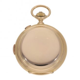 Swiss 18 carat gold impressive astronomical à goutte watch Circa 1900
