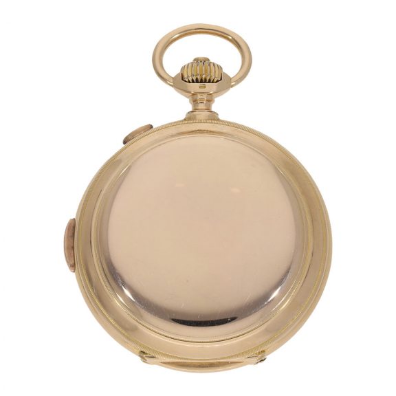 Swiss 18 carat gold impressive astronomical à goutte watch Circa 1900 Swiss 18 carat gold impressive astronomical à goutte watch Circa 1900