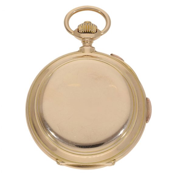 Swiss 18 carat gold impressive astronomical à goutte watch Circa 1900 Swiss 18 carat gold impressive astronomical à goutte watch Circa 1900