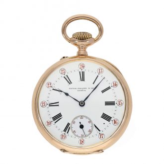 Swiss 18 carat gold exquisite anker chronometer Circa 1890