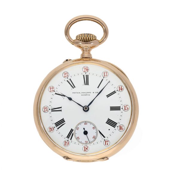 Swiss 18 carat gold exquisite anker chronometer Circa 1890
