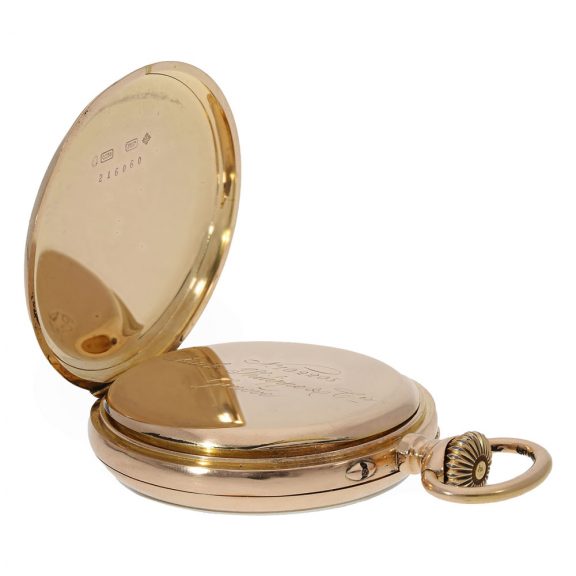 Swiss 18 carat gold exquisite anker chronometer Circa 1890 Swiss 18 carat gold exquisite anker chronometer Circa 1890