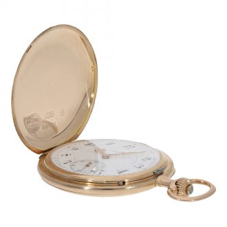 German 14 carat gold à goutte presentation watch Circa 1910