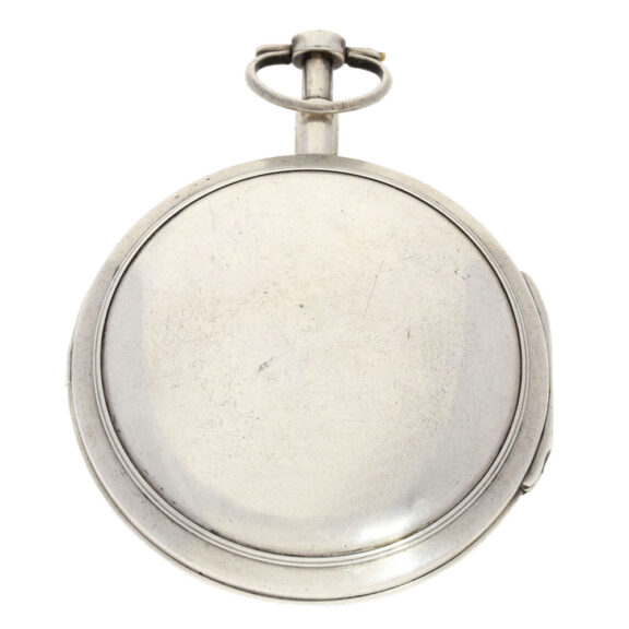 Rare French silver pocket watch with inscription Circa 1800 Rare French silver pocket watch with inscription Circa 1800