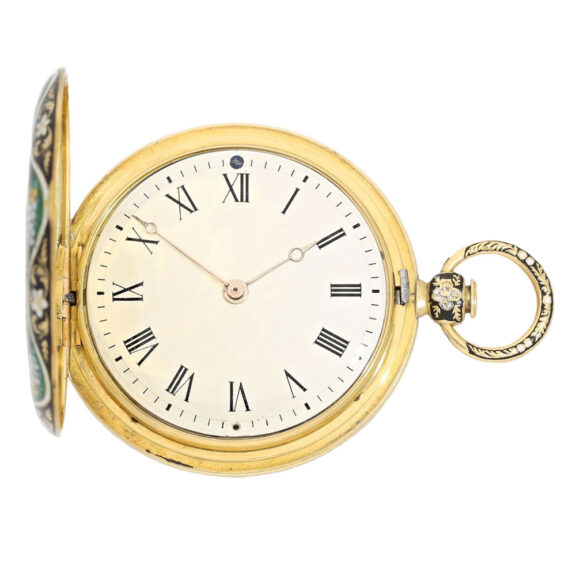 French 18K gold cylinder pocket watch Circa 1820 French 18K gold cylinder pocket watch Circa 1820