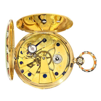 Swiss gold and enamel for the Chinese market Circa 1835