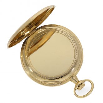 Swiss rare and small 18K gold anker chronometer Circa 1910