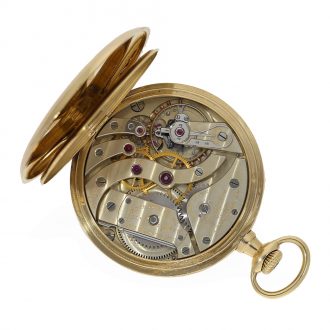 Swiss rare and small 18K gold anker chronometer Circa 1910