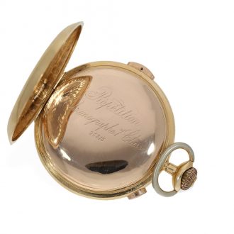 18 Carat gold historically important à goutte watch Circa 1910