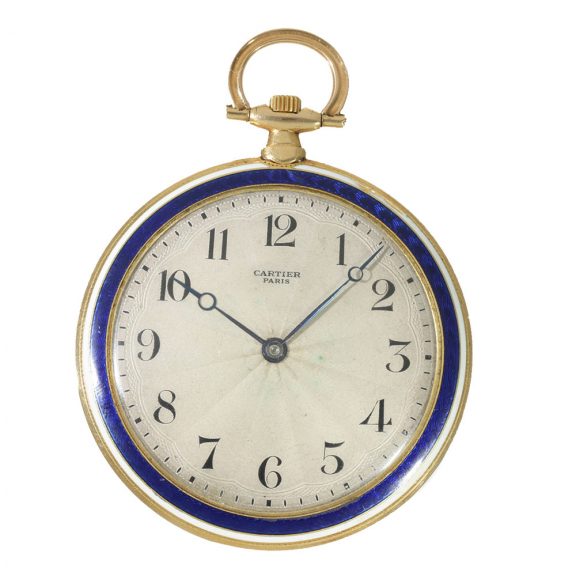 French 18 carat gold extremely rare dress watch Circa 1920