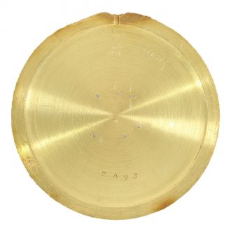 French 18 carat gold extremely rare dress watch Circa 1920