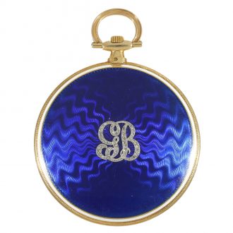 French 18 carat gold extremely rare dress watch Circa 1920