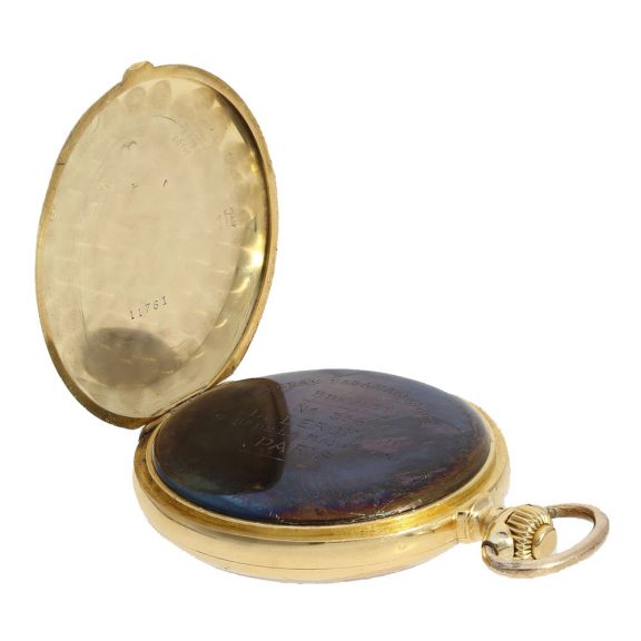 French 18 carat gold anker chronometer watch Circa 1905 French 18 carat gold anker chronometer watch Circa 1905