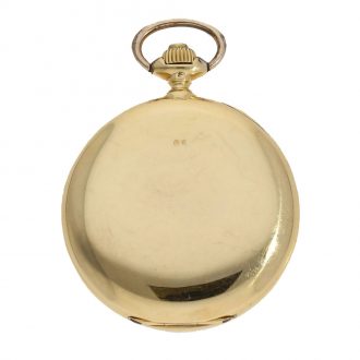 French 18 carat gold anker chronometer watch Circa 1905