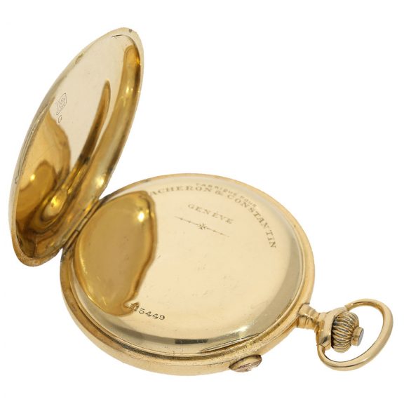 Swiss 18 carat gold split seconds chronograph Circa 1920 Swiss 18 carat gold split seconds chronograph Circa 1920