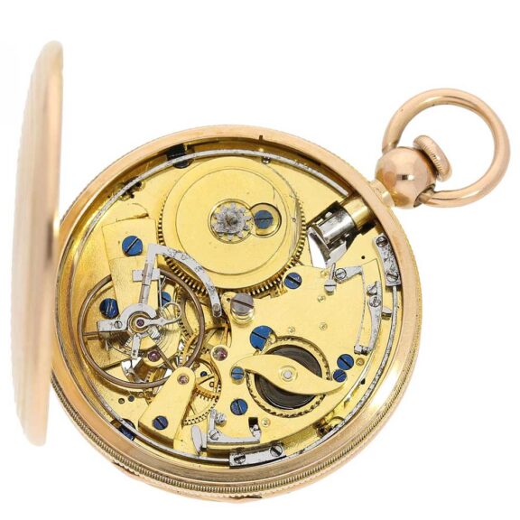 French quarters and hours repeating pocket watch Circa 1810 French quarters and hours repeating pocket watch Circa 1810