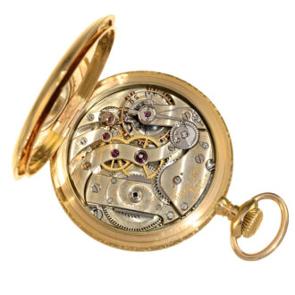 Swiss fine Patek Philippe gold Ankerchronometer Circa 1891