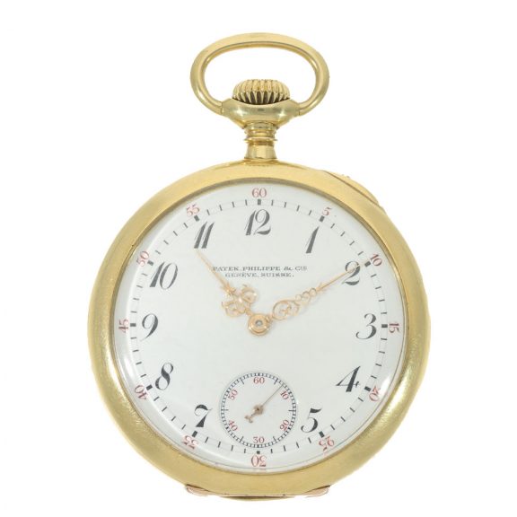 Swiss 18 carat gold historically interesting Art Nouveau watch Circa 1909