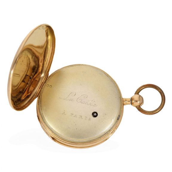 French 18 carat gold lépine watch with cylinder escapement Circa 1800 French 18 carat gold lépine watch with cylinder escapement Circa 1800