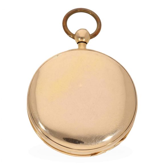 French 18 carat gold lépine watch with cylinder escapement Circa 1800 French 18 carat gold lépine watch with cylinder escapement Circa 1800