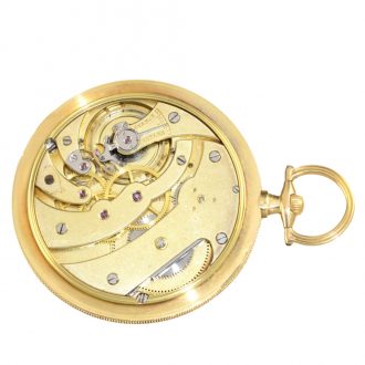 French flat Art Nouveau knife edge dress watch Circa 1910