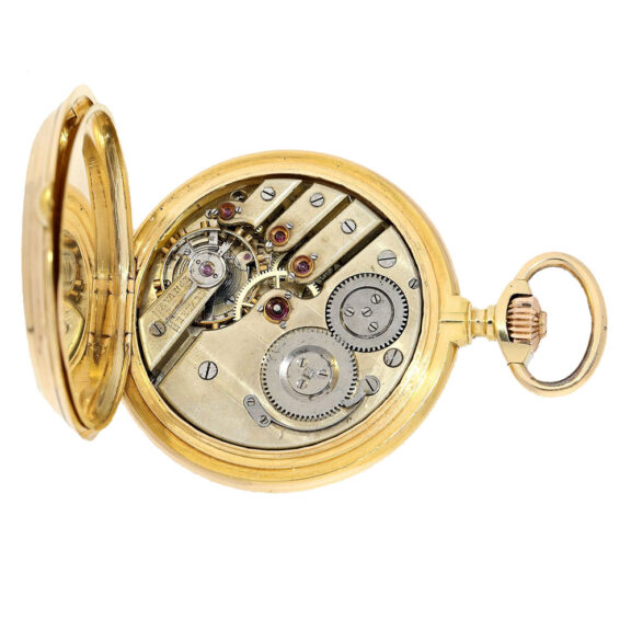Swiss pocket watch with pivoted detent escapement Circa 1870 Swiss pocket watch with pivoted detent escapement Circa 1870