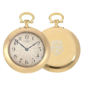 French smallest known 18K gold knife edge watch Circa 1905