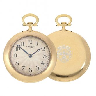 French smallest known 18K gold knife edge watch Circa 1905