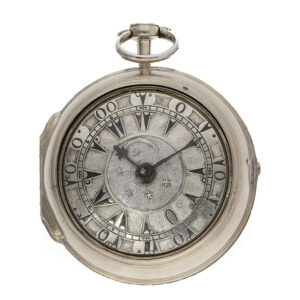 Italian silver pair cased verge watch for the Ottoman market Circa 1740