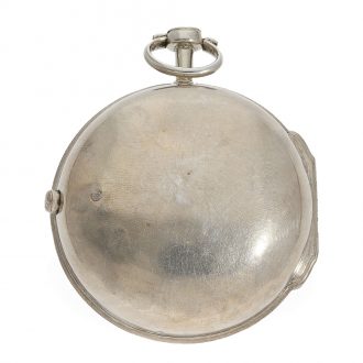 Italian silver pair cased verge watch for the Ottoman market Circa 1740