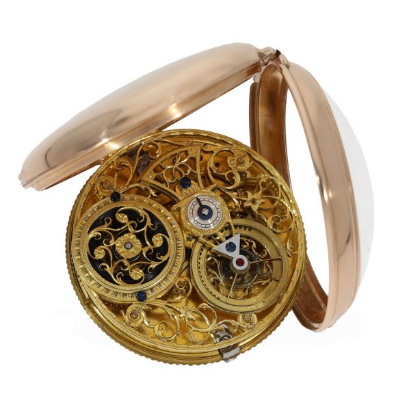 Extremely rare 18 Carat red gold Louis XV pocket watch Circa 1780 Extremely rare 18 Carat red gold Louis XV pocket watch Circa 1780