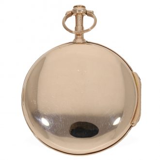 Extremely rare 18 Carat red gold Louis XV pocket watch Circa 1780