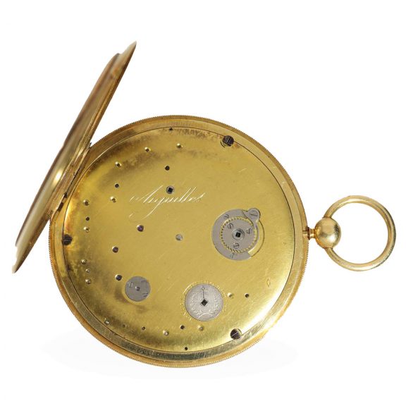 Swiss 18 carat gold unusually large Bagnolet Lépine watch Circa 1830 Swiss 18 carat gold unusually large Bagnolet Lépine watch Circa 1830