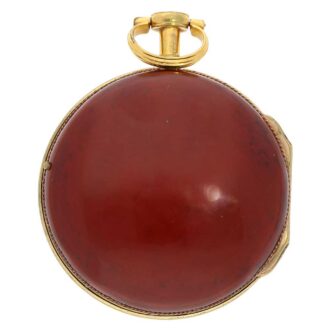 French complicated pair cased watch with alarm Circa 1790