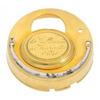 French complicated pair cased watch with alarm Circa 1790