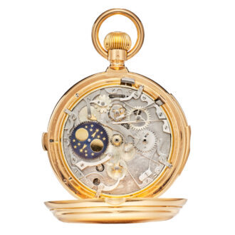 Important Swiss perpetual calendar minute repeater Circa 1875