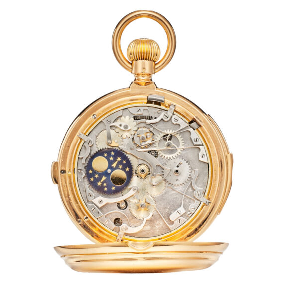 Important Swiss perpetual calendar minute repeater Circa 1875 Important Swiss perpetual calendar minute repeater Circa 1875