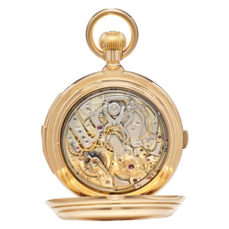 Important Swiss perpetual calendar minute repeater Circa 1875