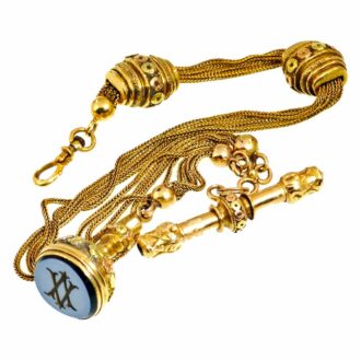 Swiss verge watch in a gold and enamel case Circa 1780