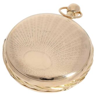 French gold repeater with hidden erotic automaton Circa 1820
