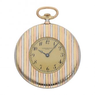 Swiss platinum and gold open faced lever dress watch Circa 1920