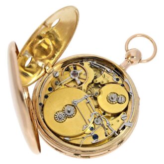 French repeater with high-grade music movement Circa 1820