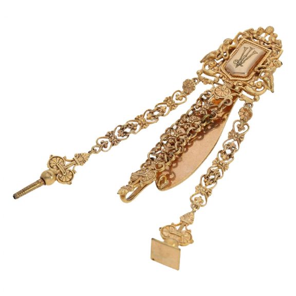 High quality French 20 Carat gold and agate pocket watch Circa 1770 High quality French 20 Carat gold and agate pocket watch Circa 1770