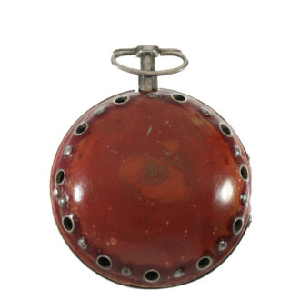 German silver pair cased quarter repeating watch Circa 1750