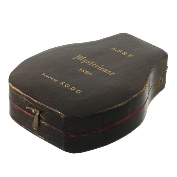 Swiss gold unique unusual ‘Mysterieuse’ in original box Circa 1888 Swiss gold unique unusual ‘Mysterieuse’ in original box Circa 1888