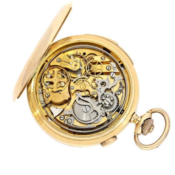 Swiss astronomical pocket watch with complications Circa 1900 Swiss astronomical pocket watch with complications Circa 1900