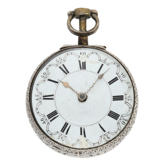 Early Dutch silver pair cased repeating verge watch Circa 1710 Early Dutch silver pair cased repeating verge watch Circa 1710