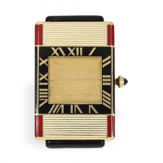 French Art Deco ‘Montre de Sac Guillotine’ Circa 1929
