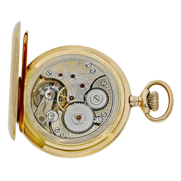 4134c152ac Swiss rare gold Omega observatory chronometer Circa 1922